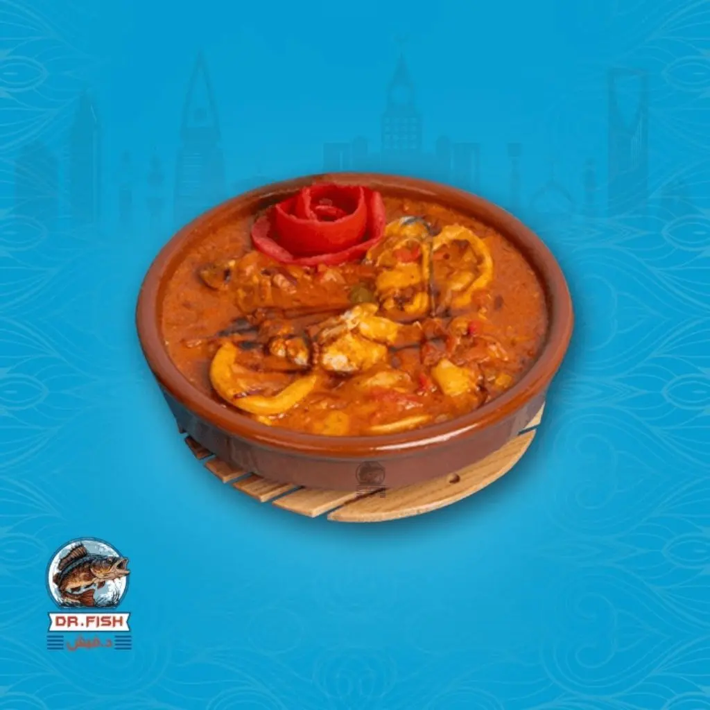 Red Mix Seafood Casserole